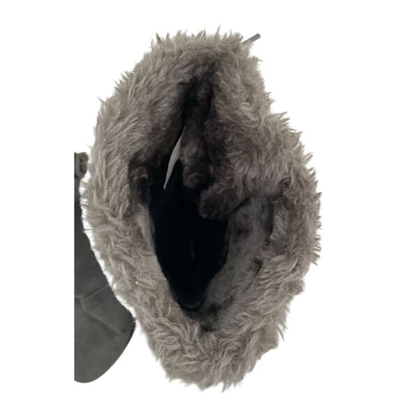 Rampage Women's Faux Fur Suede Knee High Fashion Boots size 7m - Picture 8 of 11